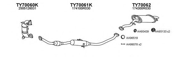 VENEPORTE 700136 Exhaust System
